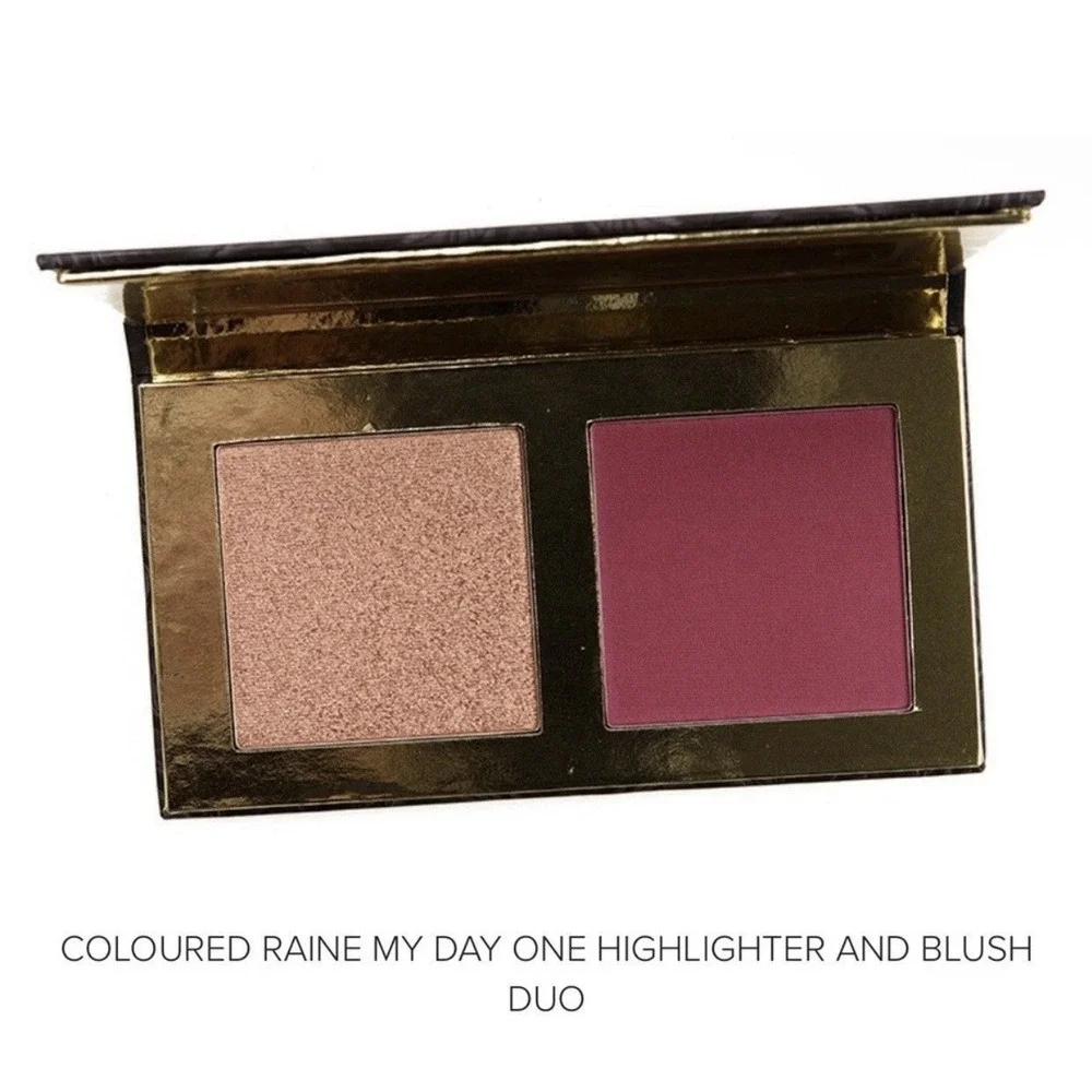 Coloured Raine x Power Highlighter & Blush Duo My Day One New! Limited Edition